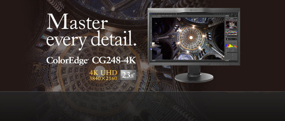 ColorEdge CG248-4K - Master Every Detail