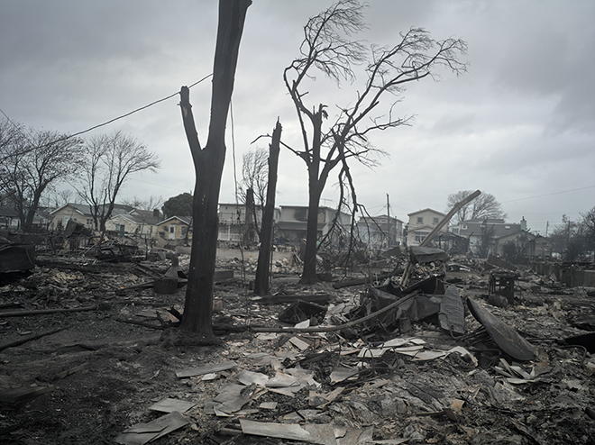 © Gilles Peress Breezy Point, Queens, NY. The Day after Hurricane Sandy. 2012