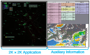 Monitor for Air Traffic Control and Geophysical Services